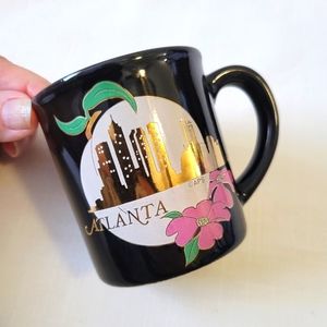 Vintage Souvenir Atlanta Skyline Art Deco Mug
